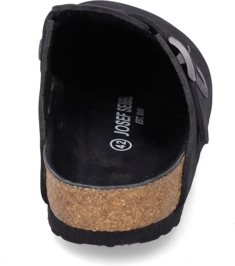 Josef Seibel Comfortabele slippers Black