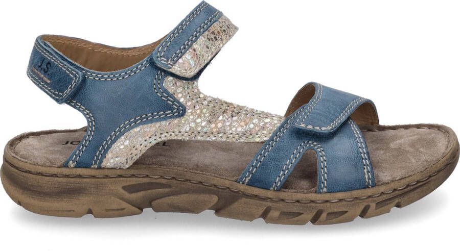 Josef Seibel Sandalen Brenda 03 zomerschoen sandaal blokhak met praktische klittenbandsluitingen