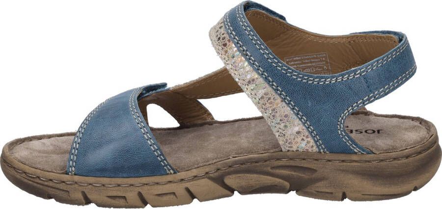 Josef Seibel Sandalen Brenda 03 zomerschoen sandaal blokhak met praktische klittenbandsluitingen