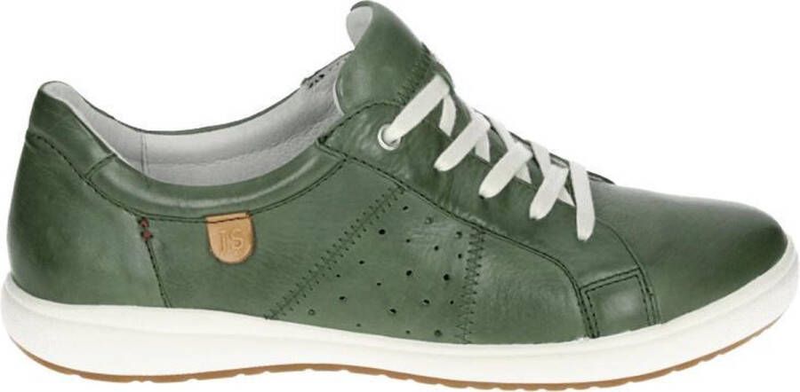 Josef Seibel Sneakers CAREN 01 vrijetijdsschoen lage schoen veterschoen met gepolsterde schacht