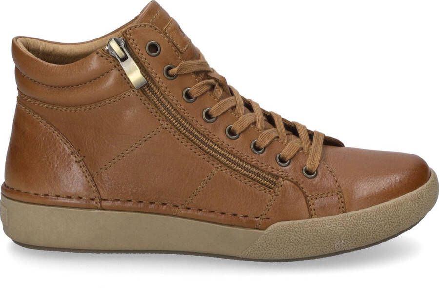 Josef Seibel Sneakers Claire 11 veterschoenen high top sneaker comfortschoen met leren binnenzool