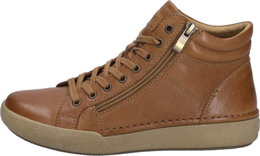 Josef Seibel Sneakers Claire 11 veterschoenen high top sneaker comfortschoen met leren binnenzool