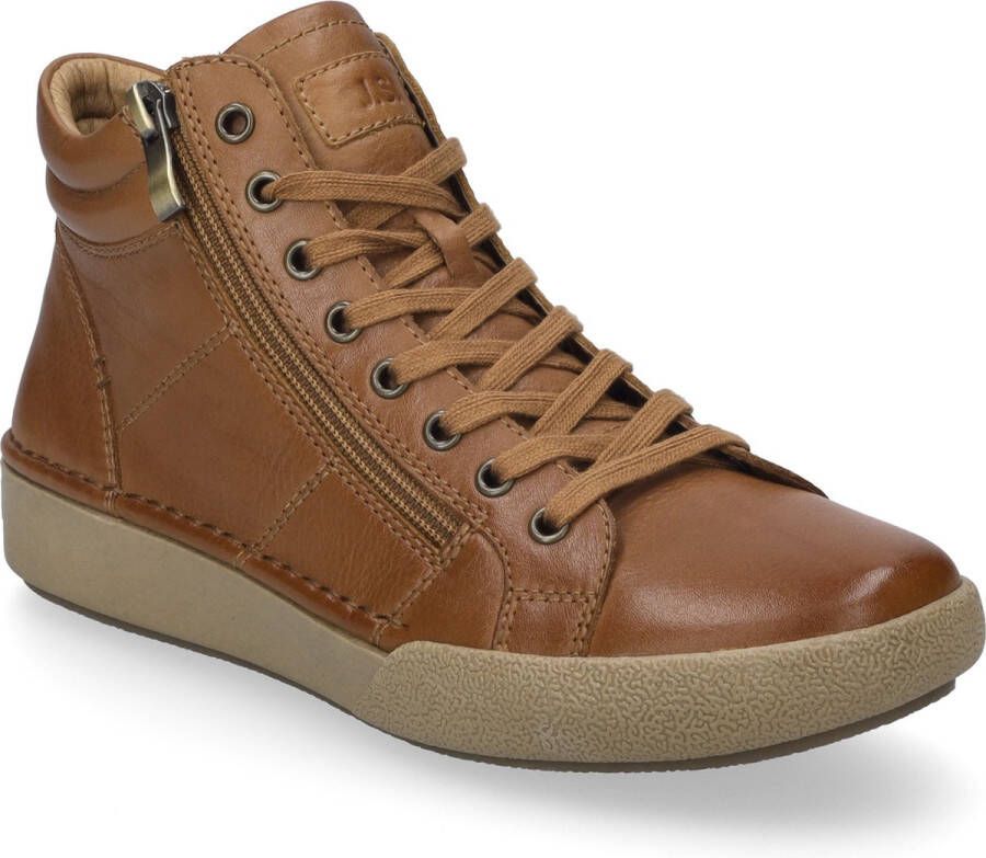 Josef Seibel Sneakers Claire 11 veterschoenen high top sneaker comfortschoen met leren binnenzool