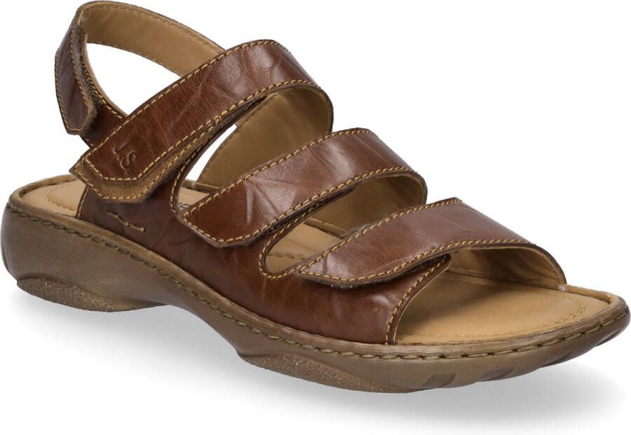 Josef Seibel Sandalen Debra 57 zomerschoen sandaal blokhak met praktische klittenbandsluitingen