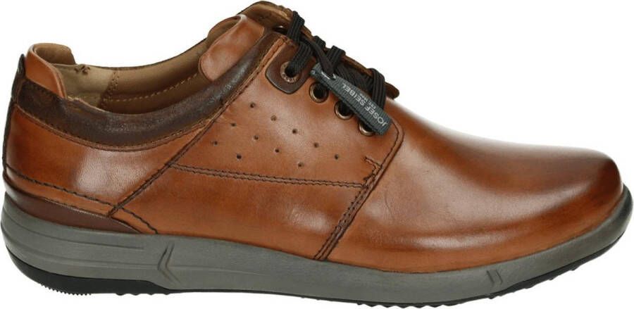 Josef Seibel Enrico 13 Volwassenen Heren sneakersVrije tijdsschoenen Kleur Cognac