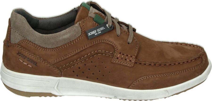 Josef Seibel ENRICO 25 Volwassenen Heren sneakersHeren veterschoenVrije tijdsschoenen Cognac - Foto 1