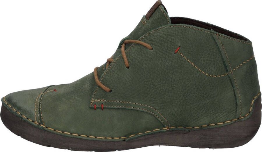 Josef Seibel FERGEY 18 Volwassenen VeterlaarzenHoge sneakersDames veterschoenenHalf-hoge schoenen Groen