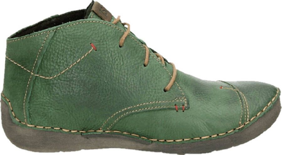 Josef Seibel FERGEY 18 Volwassenen VeterlaarzenHoge sneakersDames veterschoenenHalf-hoge schoenen Groen