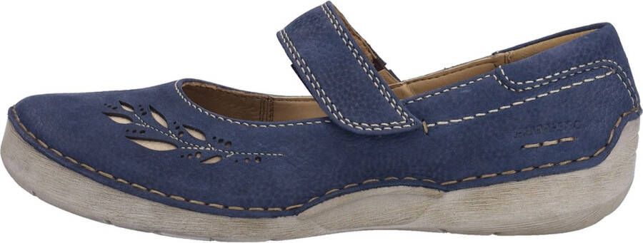 Josef Seibel Fergey 58 Ballerina für Damen Blau