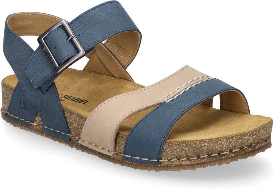 Josef Seibel Hannah 01 Sandale für Damen Blau