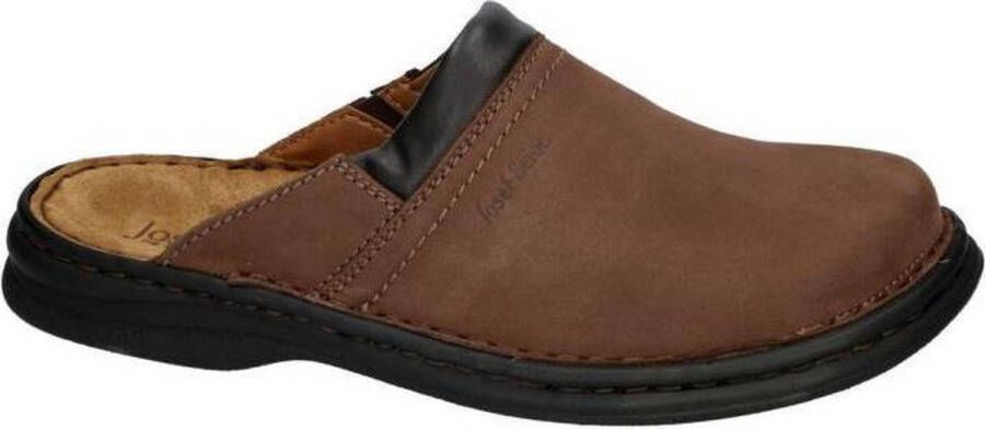 Josef Seibel Clogs MAX zomerschoen slippers vakantie met contraststiksels