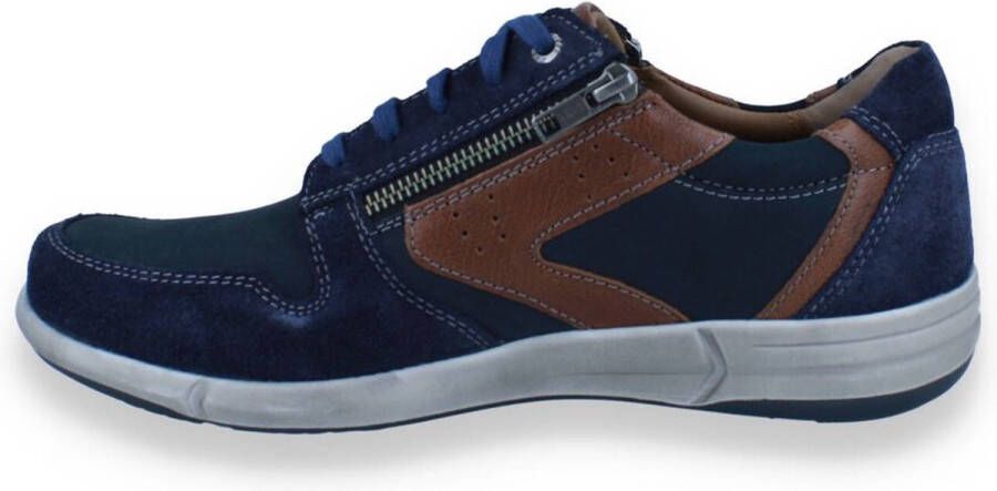 Josef Seibel Heren Sneaker Enrico Blauw