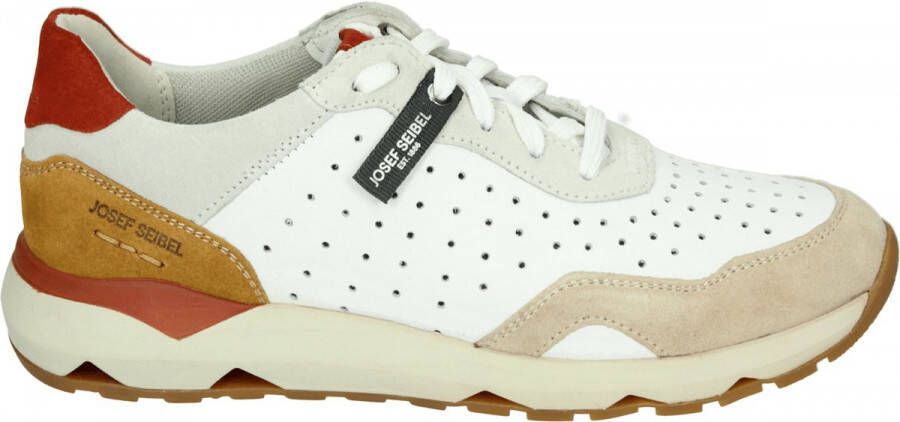 Josef Seibel JONAH 02 Volwassenen Lage sneakers Kleur Wit beige