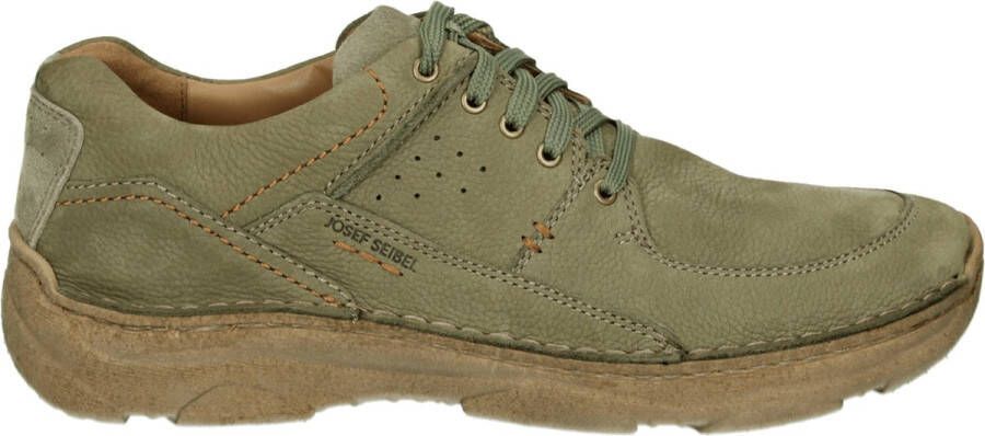 Josef Seibel LIAM 01 CasualHeren sneakersHeren veterschoenVrije tijdsschoenen Groen