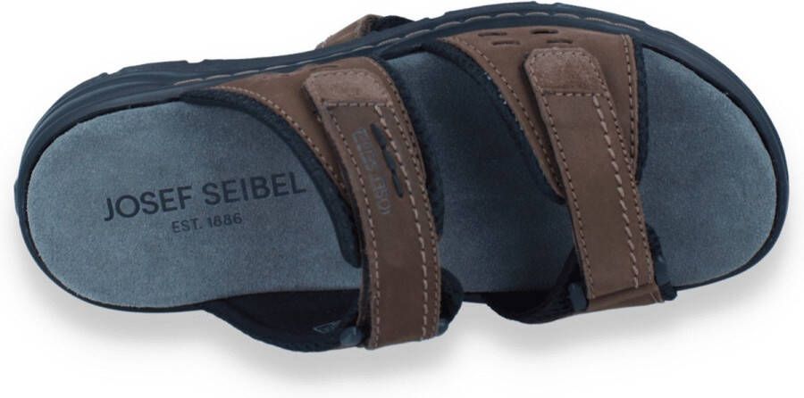 Josef Seibel Slippers Marlon 01 zomerschoen slippers klittenbandschoen met klittenbandsluitingen