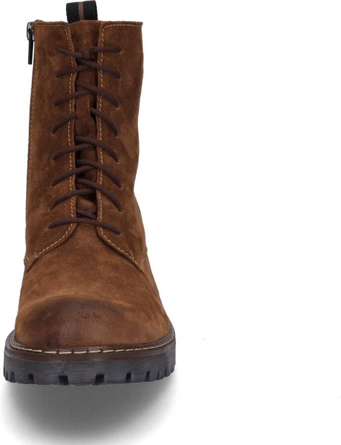 Josef Seibel Hoge veterschoenen MARTA 02 met opvallende profielzool