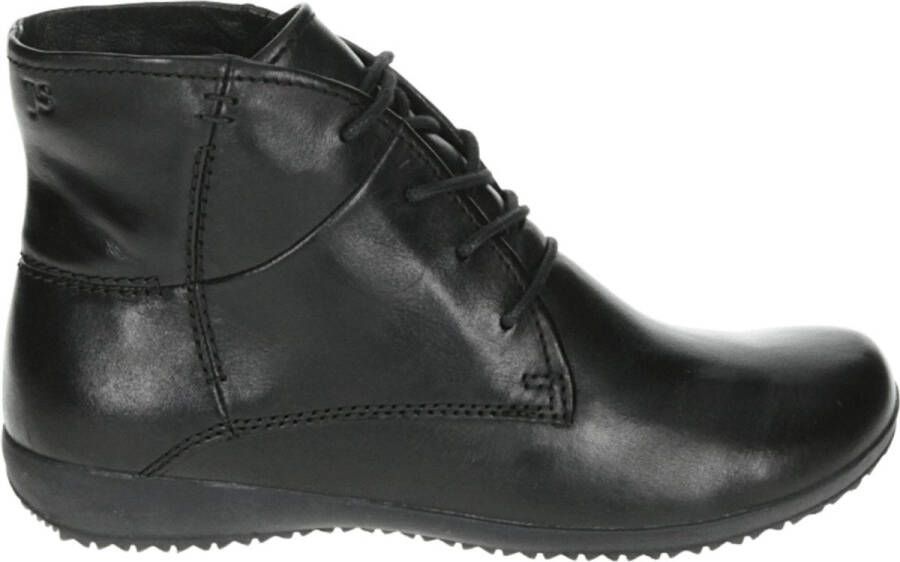 Josef Seibel NALY 09 Hoge sneakersVeterlaarzenDames veterschoenenDames sneakersHalf-hoge schoenen Zwart