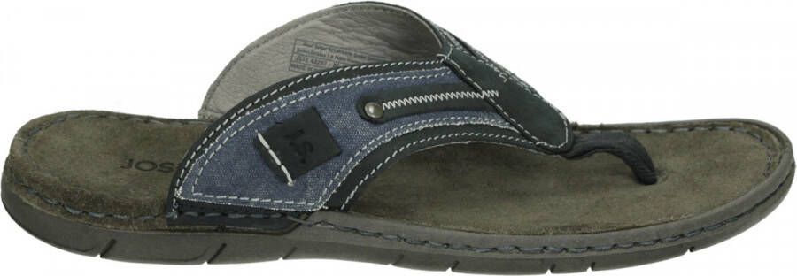 Josef Seibel PAUL 57 Volwassenen Heren slippers Kleur Blauw