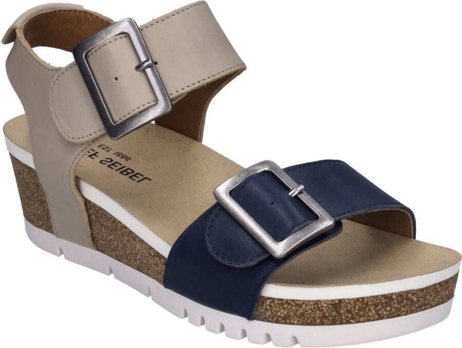 Josef Seibel Quinn 02 Sandale für Damen Blau