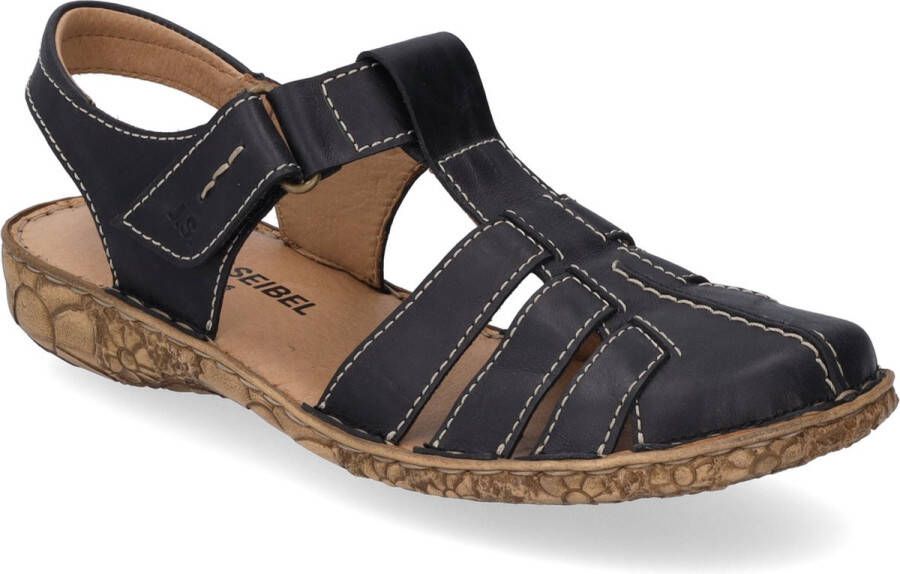 Josef Seibel Sandalen ROSALIE 48 zomerschoen sandaal blokhak met praktische klittenbandsluiting