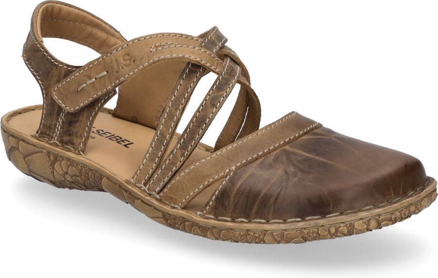 Josef Seibel Sandalen Rosalie 54 zomerschoen sandaal blokhak met praktische klittenbandsluiting