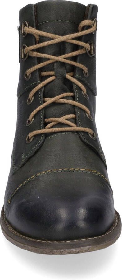 Josef Seibel SIENNA 17 Volwassenen VeterlaarzenHoge sneakersDames veterschoenenHalf-hoge schoenen Groen