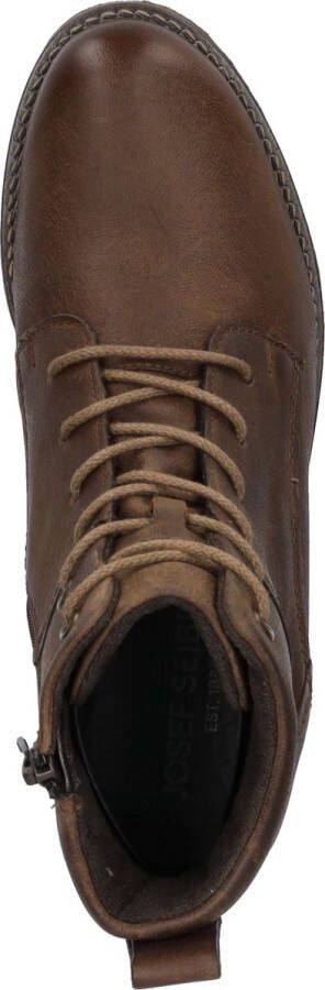 Josef Seibel SIENNA 95 Volwassenen VeterlaarzenHoge sneakersDames veterschoenenHalf-hoge schoenen Bruin