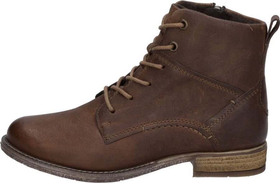 Josef Seibel SIENNA 95 Volwassenen VeterlaarzenHoge sneakersDames veterschoenenHalf-hoge schoenen Bruin