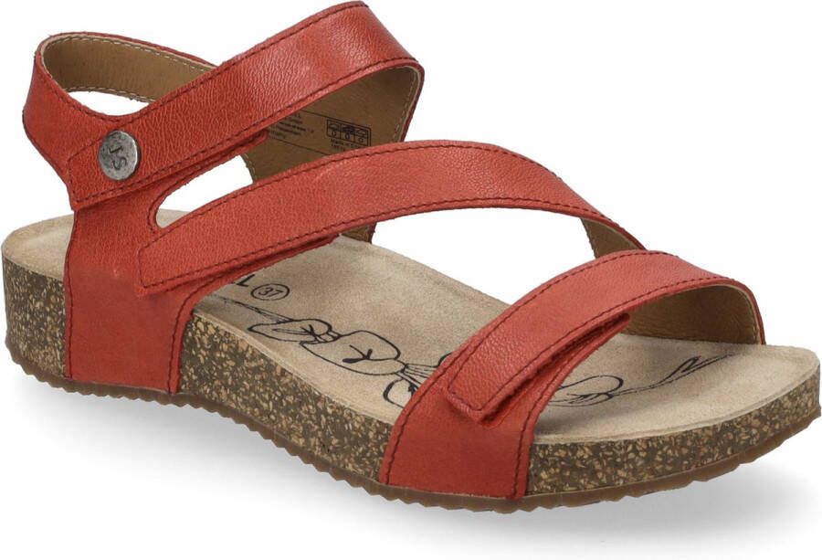 Josef Seibel TONGA 25 Volwassenen Sandalen met hakDames Sandalen Rood