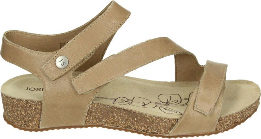 Josef Seibel TONGA 25 Volwassenen Sandalen met hak Wit beige