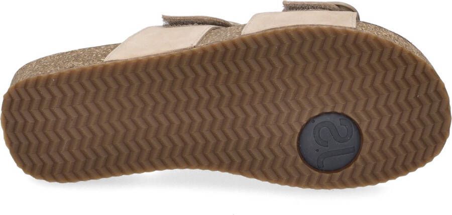 Josef Seibel Slippers TONGA 64 plateau zomerschoen pantoffels met gespsluiting