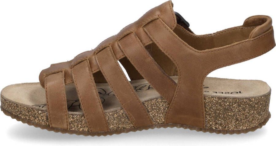 Josef Seibel Sandalen Tonga 81 zomerschoen sandaal plateauhak met klittenbandsluiting