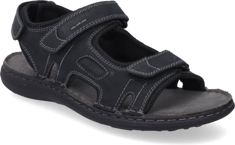 Josef Seibel Sandalen Vincent wijdte: wijd summer shoe velcro shoe leisure sandal with three velcro fasteners