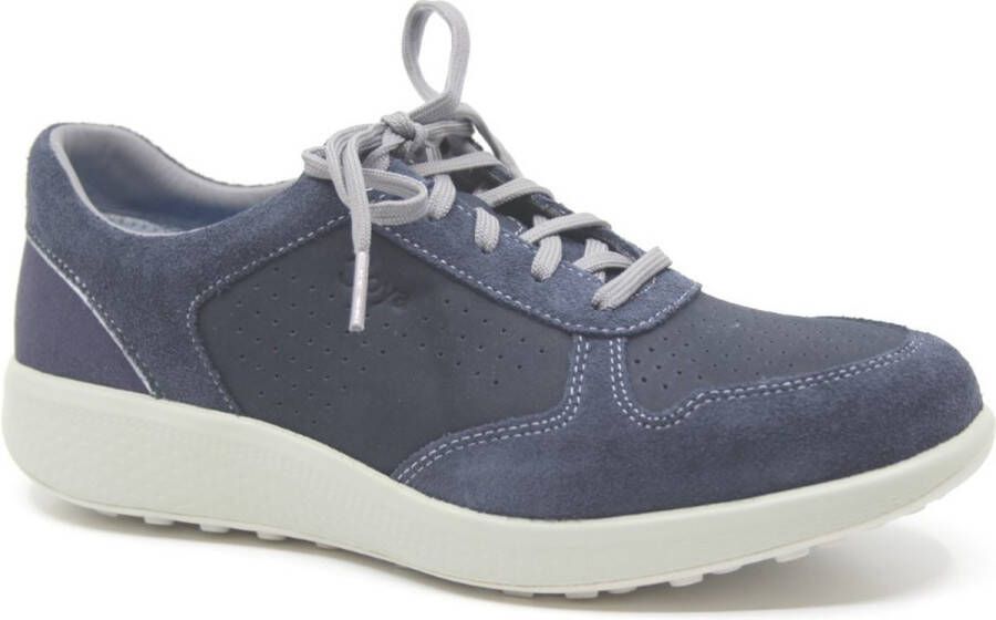 Joya BRITT BLUE JO031A Blauwe sneaker wijdte H - Foto 1