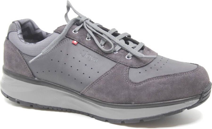 Joya DYNAMO CLASS D.Grey II JO505A Donkergrijze heren sneaker met schokdempende PU zolen