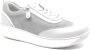 Joya LAURA LIGHT GREY 962sne Lichtgrijze sneaker met schokdempende PU zolen wijdte H - Thumbnail 1