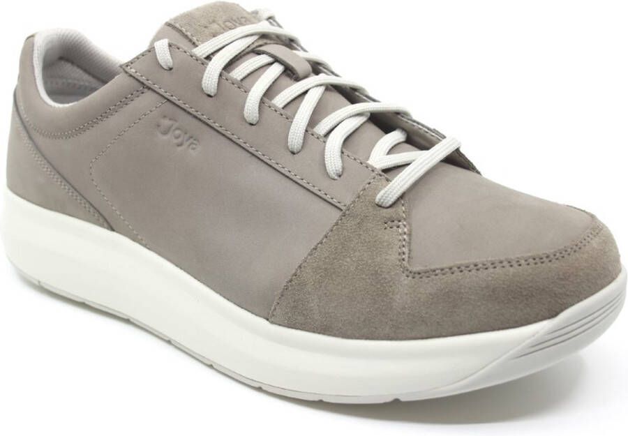 Joya OLIVER Beige JY527A Beige heren sneaker met schokdempende PU zolen wijdte H