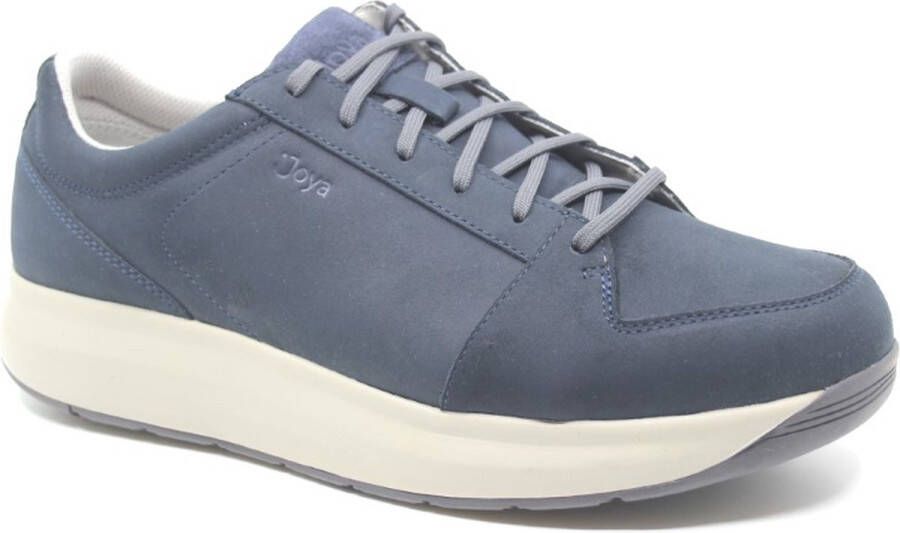 Joya OLIVER D. Blue JY528A Donker blauwe heren sneakers met rits