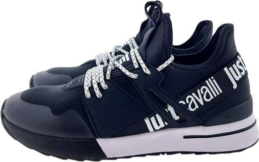 Just Cavalli Action Basic sneaker zwart