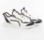 Just Cavalli Witte Sneakers met Rubber Pu+Mesh+Lycra+Pu White Heren - Thumbnail 1