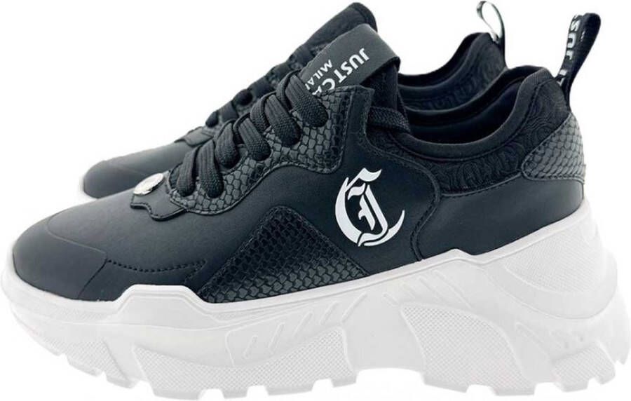 Just Cavalli Stijlvolle Sneakers voor Mannen en Vrouwen Black Dames