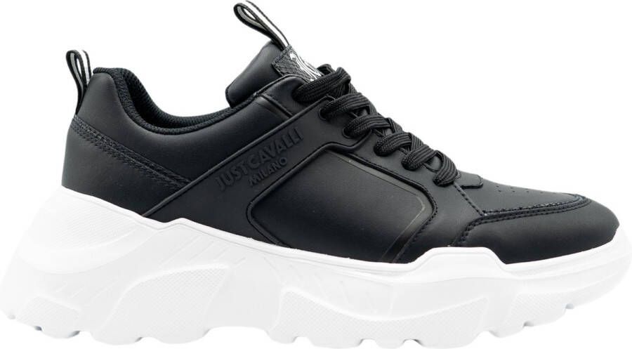 Roberto Cavalli Stijlvolle Sneakers voor Mannen Black Heren