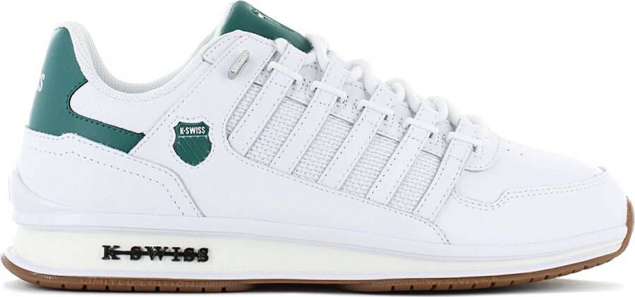 K-Swiss Classic RINZLER GT Heren Sneakers Schoenen Wit-Groen 08907-937-M