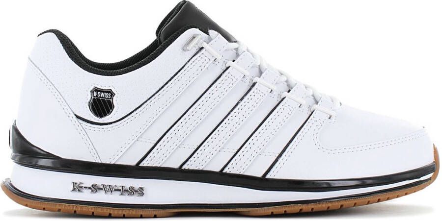 K-Swiss Classic RINZLER Heren Sneakers Schoenen Leer Wit 01235-138-M - Foto 2