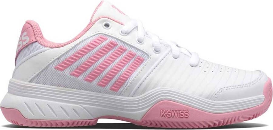 K-Swiss Court Express Hb Gravel Schoenen Wit Vrouw