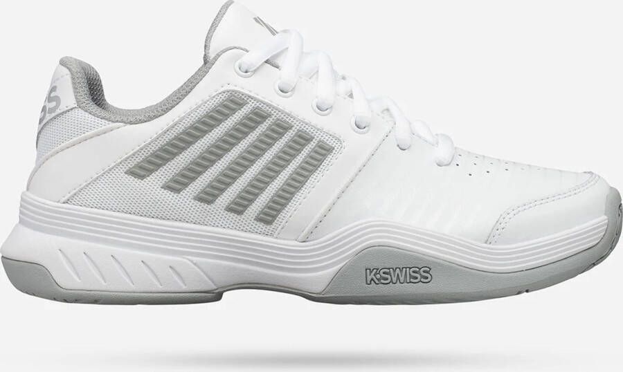 K-Swiss Court Express Hb Padelschoenen Wit Grijs Dames