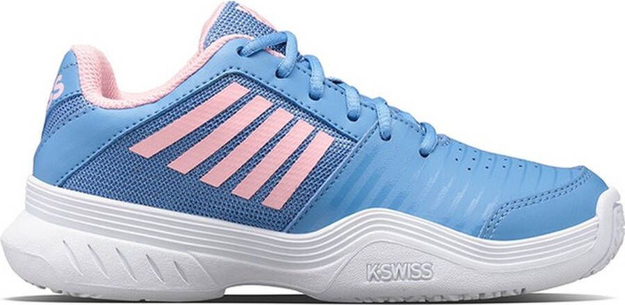 K-Swiss Court Express Omni Junior Sportschoenen Tennis Smashcourt Blue Pink