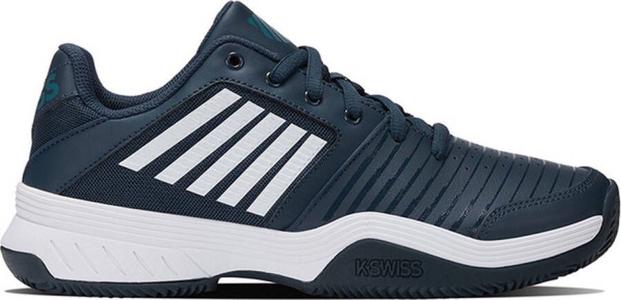 K-Swiss K Swiss K swiss court express hb tennisschoenen blauw wit heren