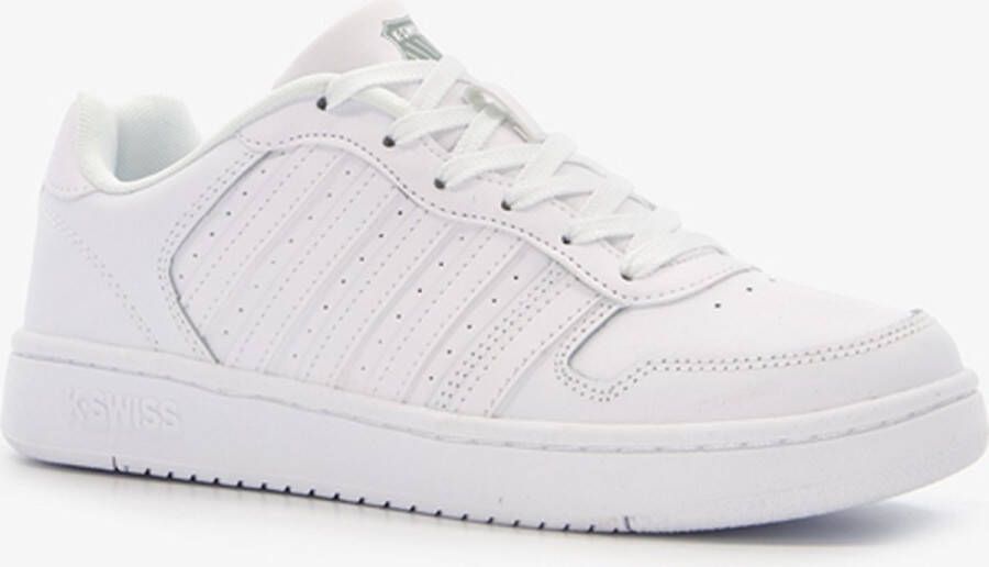 K-Swiss K Swiss Court Palisades leren dames sneakers Wit