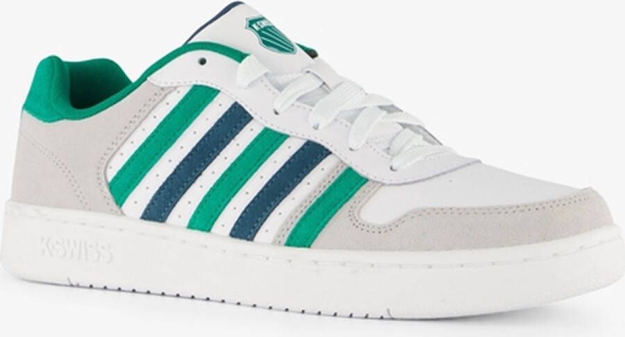 K-Swiss Court Palisades heren sneakers wit groen